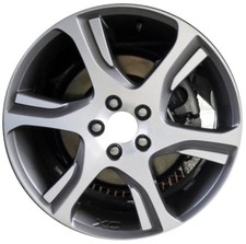 18 Machined And Grey Aluminum Alloy Wheel Rim For 2011-2015 Volvo Xc60 Xc70
