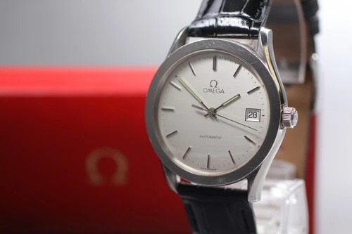 [Exc+5 w/Box] Vintage OMEGA MAISON FONDEE EN 1848 Silver Automatic Mens Watch