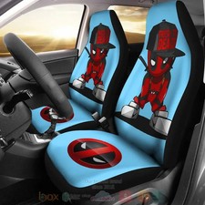 Deadpool Stitch Disney Cartoon Car Seat Covers Limited Edition
