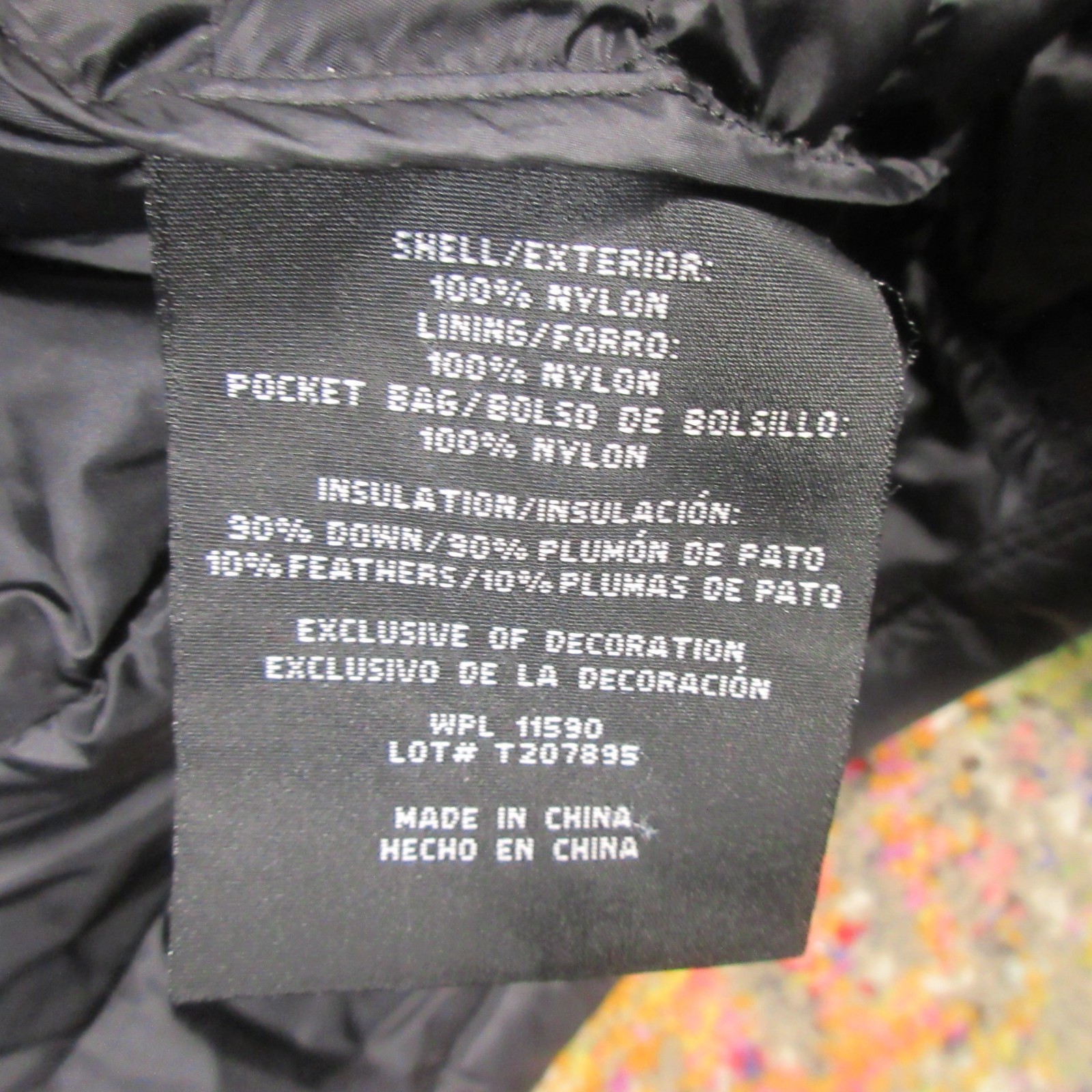 32 Degrees Heat Puffer Down Vest Womens S Black Zip Pockets Ultralight Packable