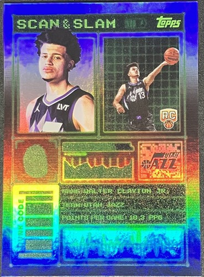 #ad 2025 26 Topps Walter Clayton Jr. RC Scan amp; Slam #SS 43 Black Friday Exclusive $0.99