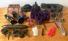 GiJoe Cobra Vehicle Part Lot Night Landing Night Raven Silver Mirage Sky Striker
