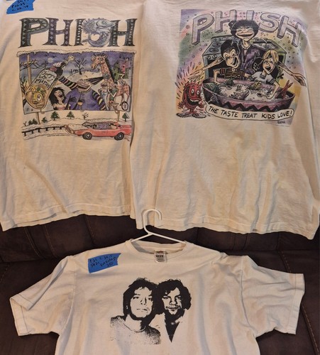 Phish Ween 2007 Vintage Tee Shirt lot Jim Pollock 1990's Trey Anastasio - Picture 1 of 24