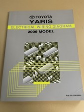 2009 Toyota Yaris Electrical Wiring Diagram Service Manual