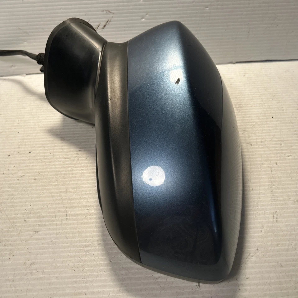 Espejo retrovisor Mazda 2017 2018 3 puertas 3 cables azul conductor izquierdo OEM 0456 Foto 3 de 4