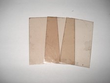 LOT DE 3 FEUILLES DE MICA NATUREL POUR POÊLE A BOIS 49 x 81 TRANSLUCIDE