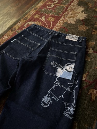 Vintage Southpole Jeans With Graphic Design