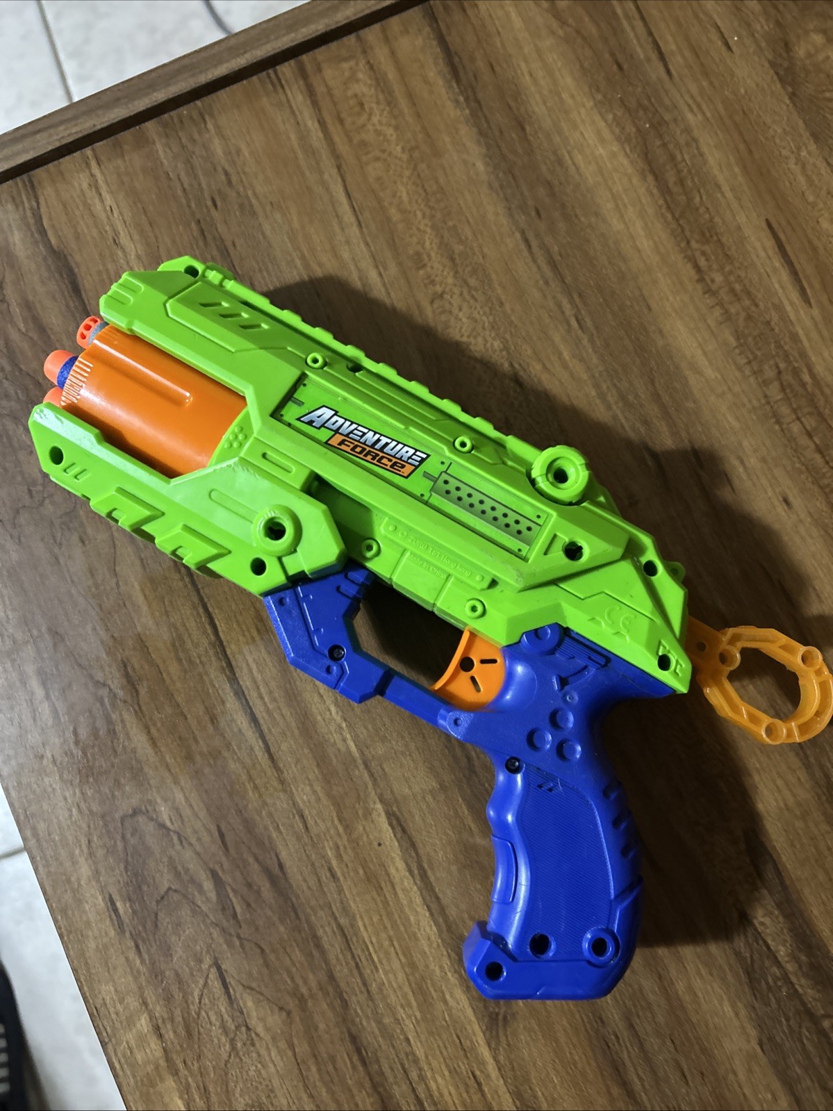 TESTED! ADVENTURE FORCE DESTROYER FOAM DART BLASTER 6 SHOT GUN SHOOTS TO 90 FT