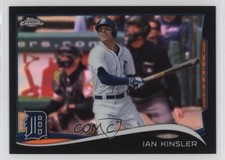 2014 Topps Chrome Black Refractor 12/100 Ian Kinsler #185 7eo