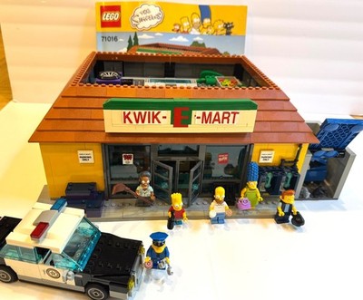 LEGO Simpsons Kwik-E-Mart 71016 Complete Set With Instructions Great Condition