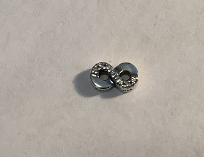 Pandora Floating Sterling Silver Infinity Petite Locket Charm