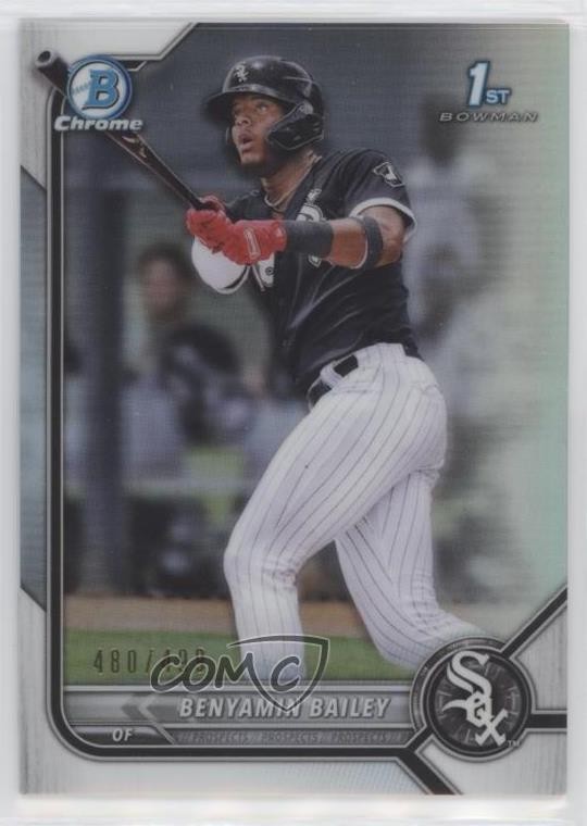 2022 Bowman Chrome Prospects Refractor 480/499 Benyamin Bailey #BCP-8 0u79