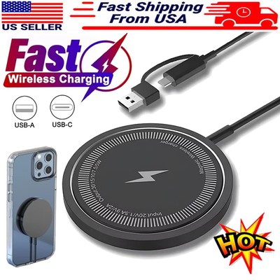 Magsafe Charger Magnetic Fast Wireless Charger For Google Pixel 9 8a 7a 6 Pro XL