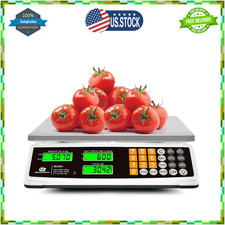 Price Computing Scale 88lb/40kg Commercial Food Scale for Produce Meat Weighing