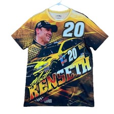 Matt Kenseth #20 DeWalt NASCAR Shirt M 2017 Joe Gibbs Racing All Over Print Tee
