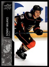 2021-22 Upper Deck Sonny Milano Anaheim Ducks #503