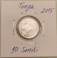 Tonga coin, 10 Seniti, 2015