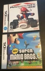 DS Game Lot Of 2 Mario Complete CIB Tested