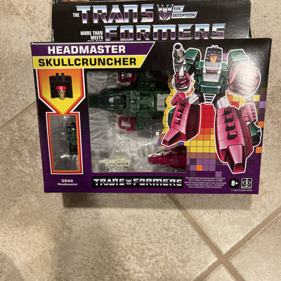 Hasbro F1027 Transformers Generations Retro Headmaster Skullcruncher Collectible