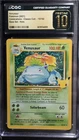 CGC 10 Pristine Venusaur 15/102 Pokemon 25th Celebrations Holo - Pokemon