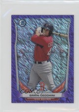 2014 Bowman Purple 58/99 Garin Cecchini #BM-BRS3 y0i