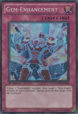 Gem-Enhancement - HA05-EN029 - Super Rare - 1st Edition - Moderately Played