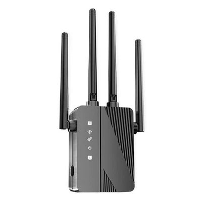 2026 WiFi Extender Signal Booster, Longest Range up to 15000 black glossy - Image 1 of 4
