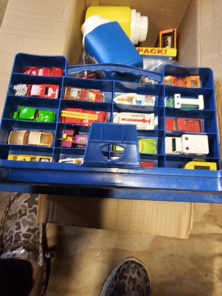 Estuche de transporte Matchbox 1976 vintage con coches Matchbox Foto 2 de 4