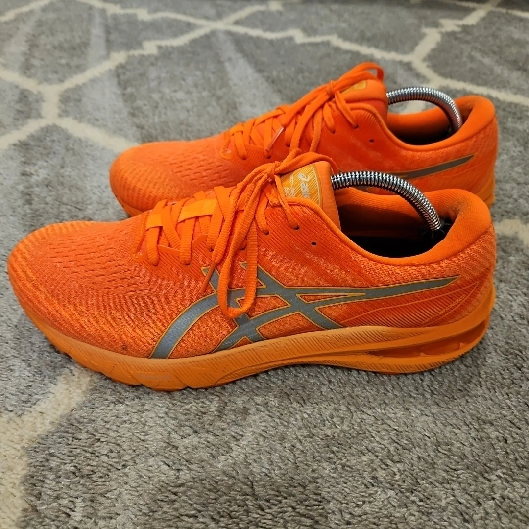 Asics Magic Speed Shoes Mens Size 10.5 Orange Running Sneakers 1011B026 Asics Magic Speed Running Shoes Sneakers Orange White Black  main image 3
