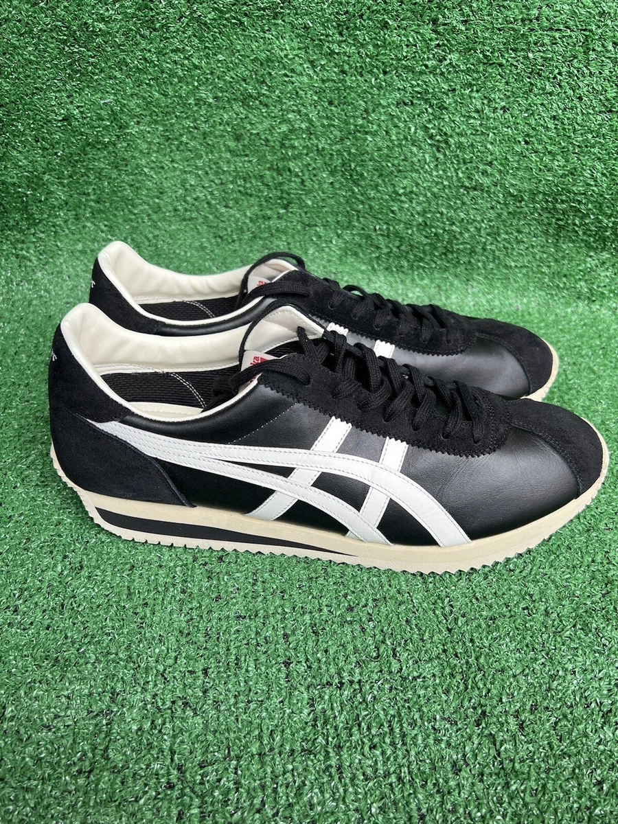 Asics Onitsuka Tiger MOAL 77 NM 1183B360 CLASSIC BLACK WHITE Mens Sz 11.5 No Box