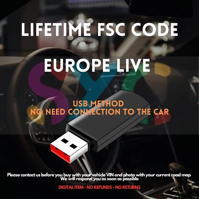 Europe LIVE 2026 | ACTUALIZACIÓN DE HOJA DE RUTA CÓDIGO FSC - BMW ID7 MGU - método de activación USB - Imagen 1 de 4