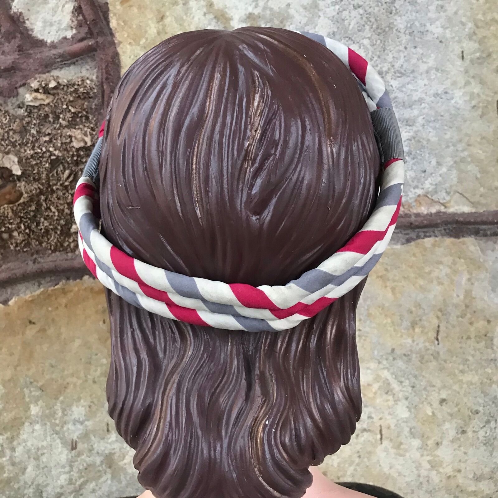 1940s Candy Striped Headband - image 3