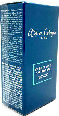 ATELIER COLOGNE CLEMENTINE CALIFORNIA PURE PERFUME SPRAY 1.0 Oz / 30 ml NEW!!!