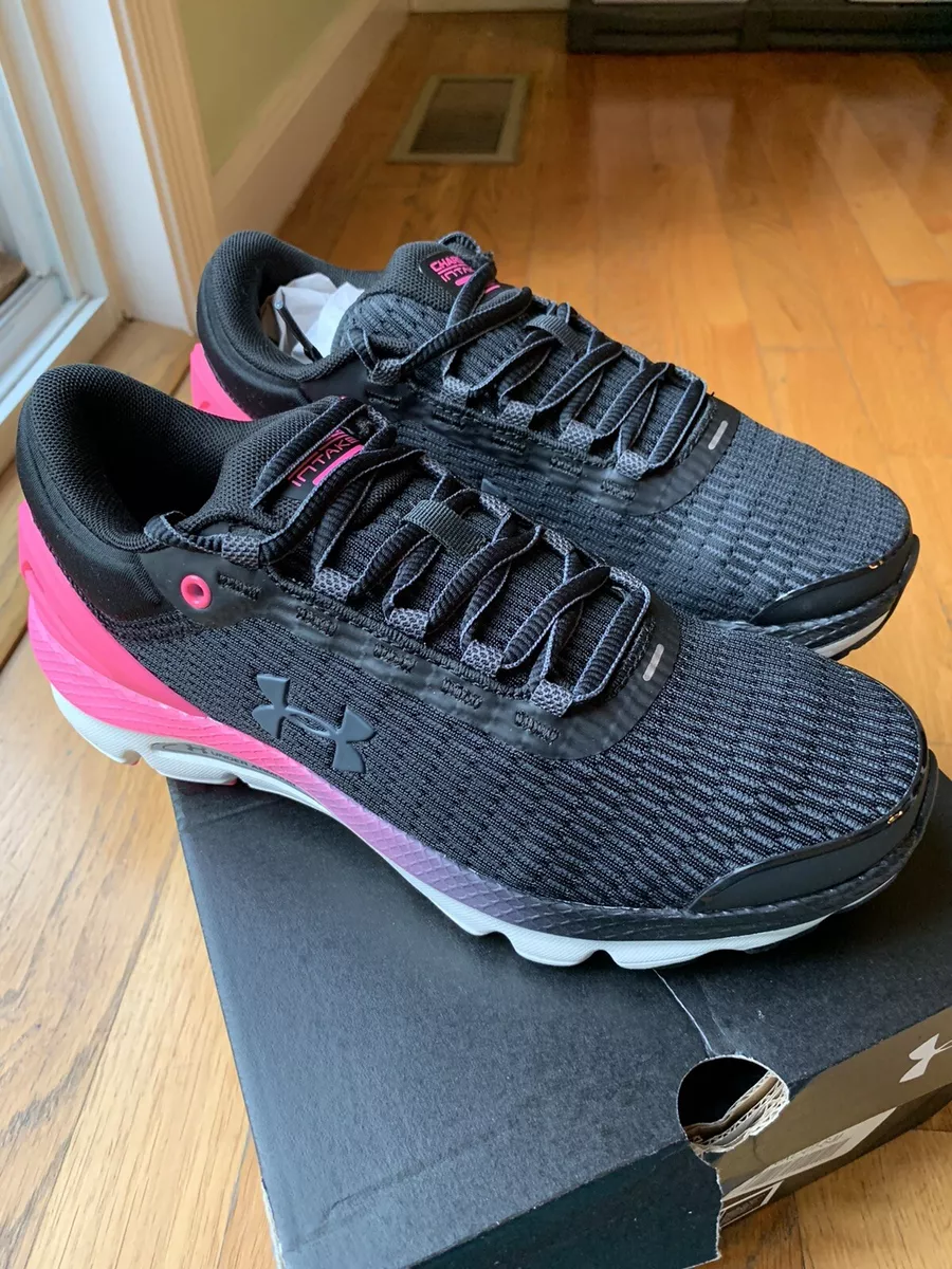 Under Armour Women&#039;s Charged Intake 3 Running Black Pink Size 6 | eBay