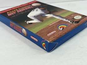 Roger Clemens' MVP Baseball NES Game Cartridge Sleeve Styrofoam Box Nintendo 