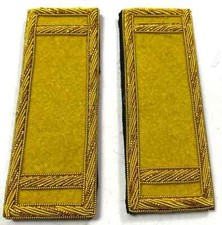 US CIVIL WAR UNION ARMY CAVALRY LIEUTENANT TUNIC SHOULDER BOARDS
