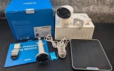 Reolink Argus Track with Solar Panel 4K 8MP Security Camera Auto-Zoom Tracking