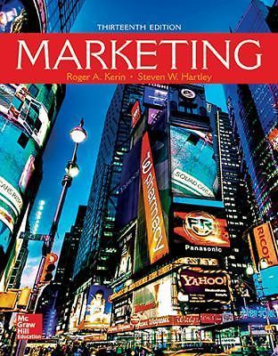 Marketing by Roger A. Kerin and Steven W. Hartley (2016, Hardcover) for sale online | eBay