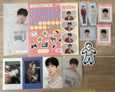 ENHYPEN HEESEUNG 2023 GGU GGU Package Official photocard sticker