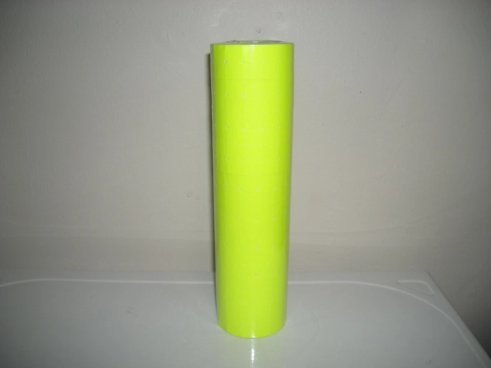 7200 Yellow chartreuse Labels fit Towa GS (1)Line Labeler