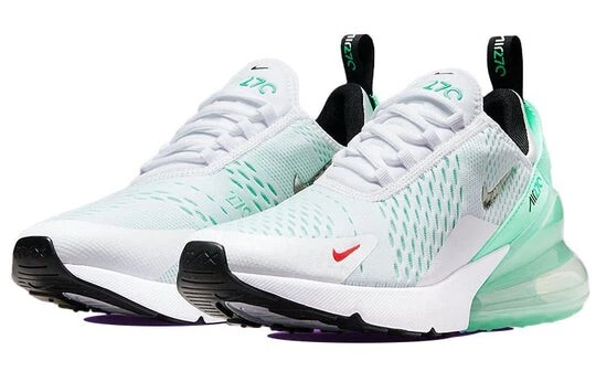 Women s Size 5.5 Nike Air Max 270 Mint Foam Running Shoe White