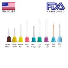 Mark3 Type Dental  Mixing Tips for Impression Material, C&B & Cements 50/Bag