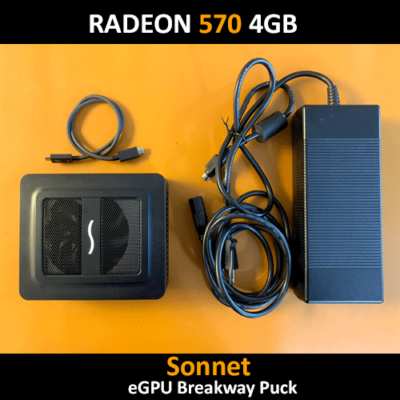 Sonnet Radeon RX 570 4GB eGFX Breakaway Puck eGPU | eBay Sonnet Radeon RX 570 4GB eGFX Breakaway Puck eGPU | eBay