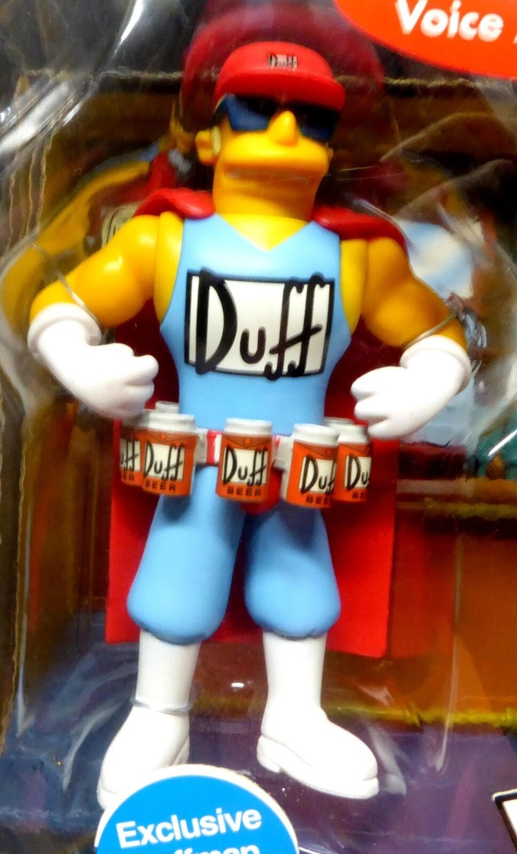 The Simpsons Moe's Tavern & Duffman Box Set Voice Activation Homer