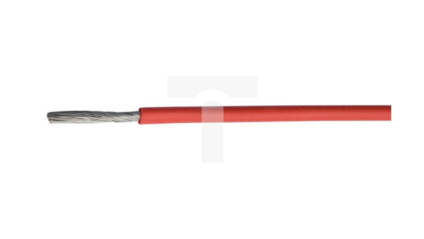 (1 disc) HELUTHERM SiF silicone cable 1x1 red 300/500V 23502 /100m/ /T2UK