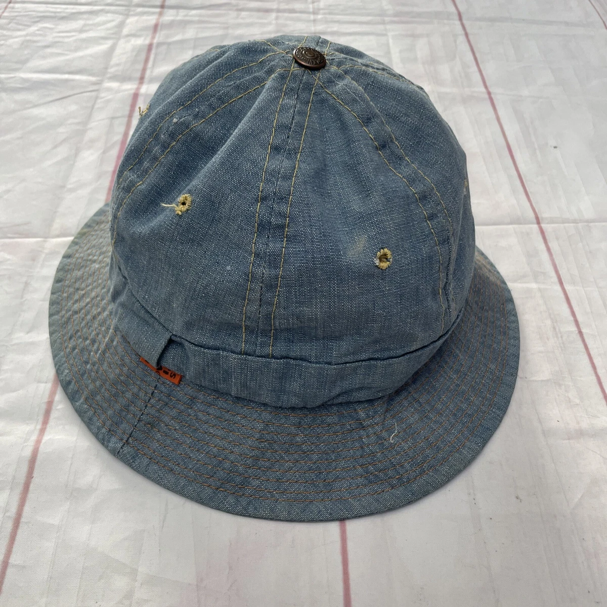Denim 1970s Vintage Hats for Men for sale | eBay