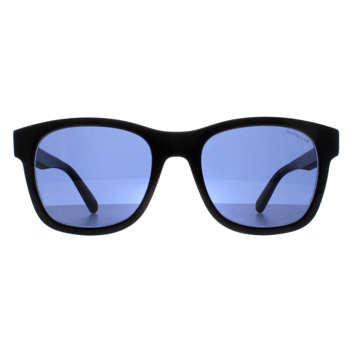 Moncler Sunglasses ML0250-P 01V Shiny Black Blue | eBay