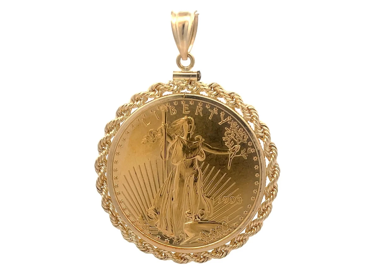 American eagle hotsell gold coin necklace