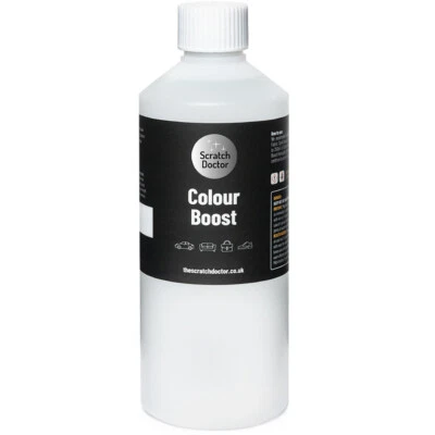 Colour Boost Penetration Solution aids absorption and coverage of our Fabric Dye