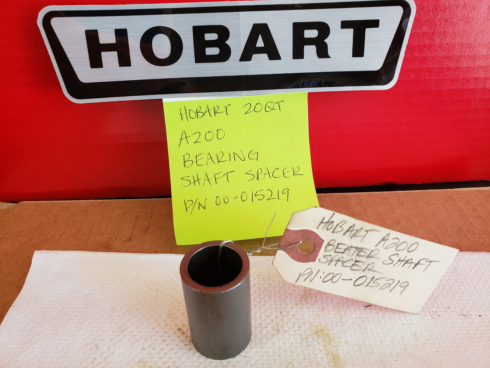 HOBART 20 Qt Mixer Parts A200 Bearing Shaft Spacer eBay
